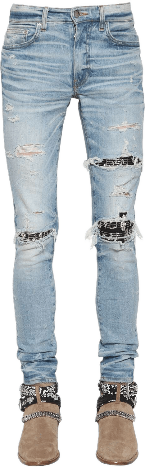 Amiri Jean Music Note Crystals Blue