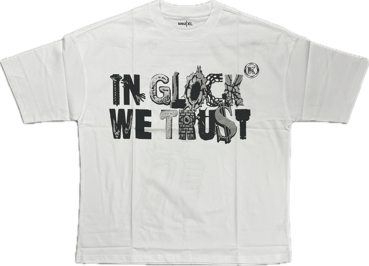 KIixks In Glock We Trust Tee White/Black 
