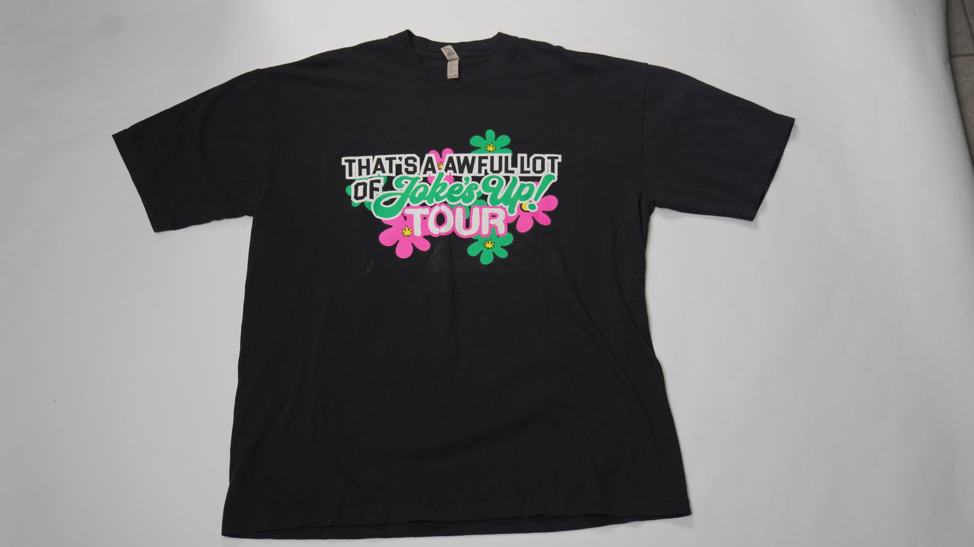 AWFUL LOT OF COUGH SYRUP TEE BLACK