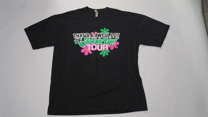 AWFUL LOT OF COUGH SYRUP TEE BLACK