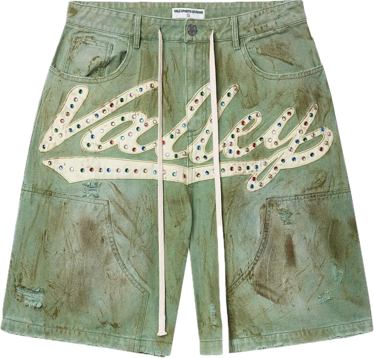 Vale Skittle Jorts Green