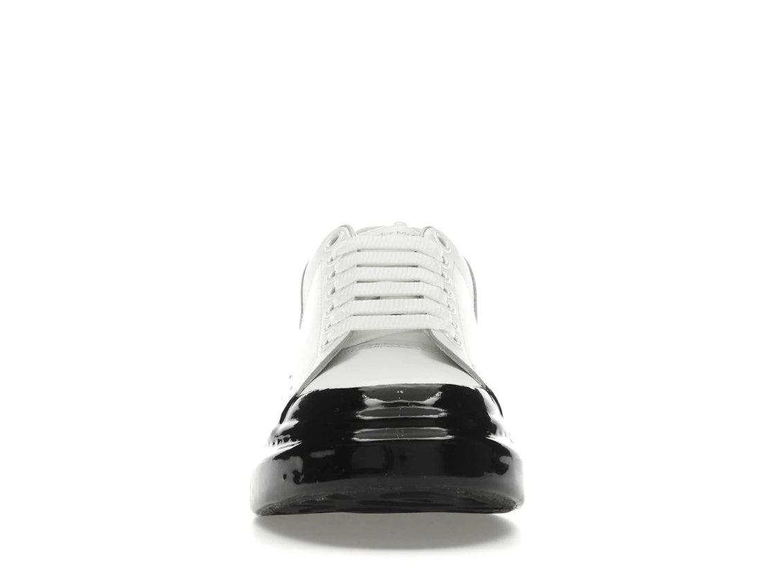 Alexander McQueen Oversized Paint Dipped White Black